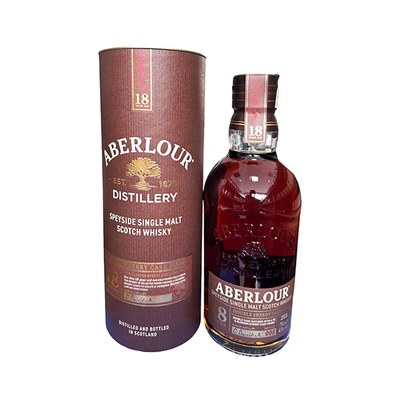 Aberlour 18YO Double Sherry Cask Finish GBX 70cl