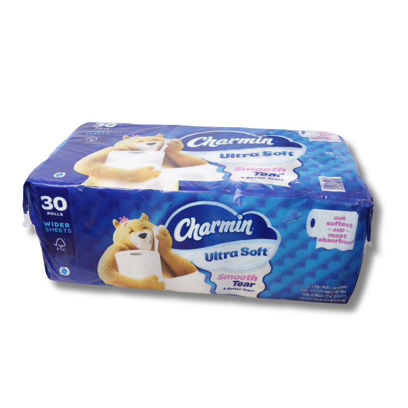Charmin Ultra Soft Bath Tissue, 2-Ply, 213 Sheets, 30 Rolls ( lốc 30 cuộn )