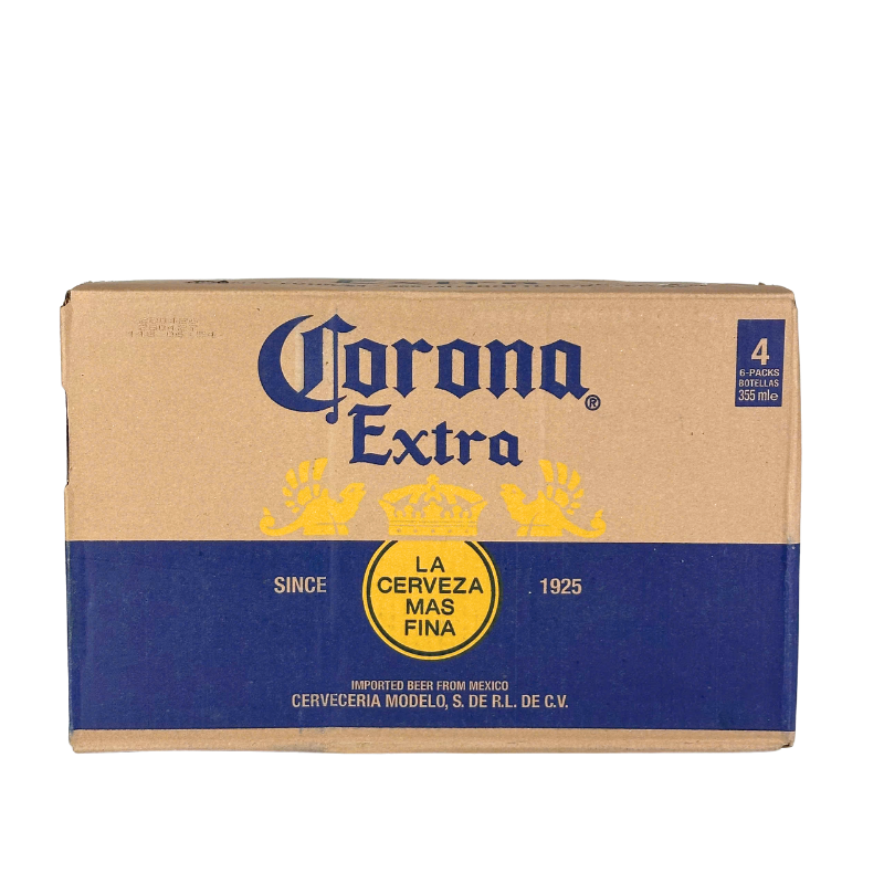 Corona Extra Beer Glass Bottle 24x355ml
