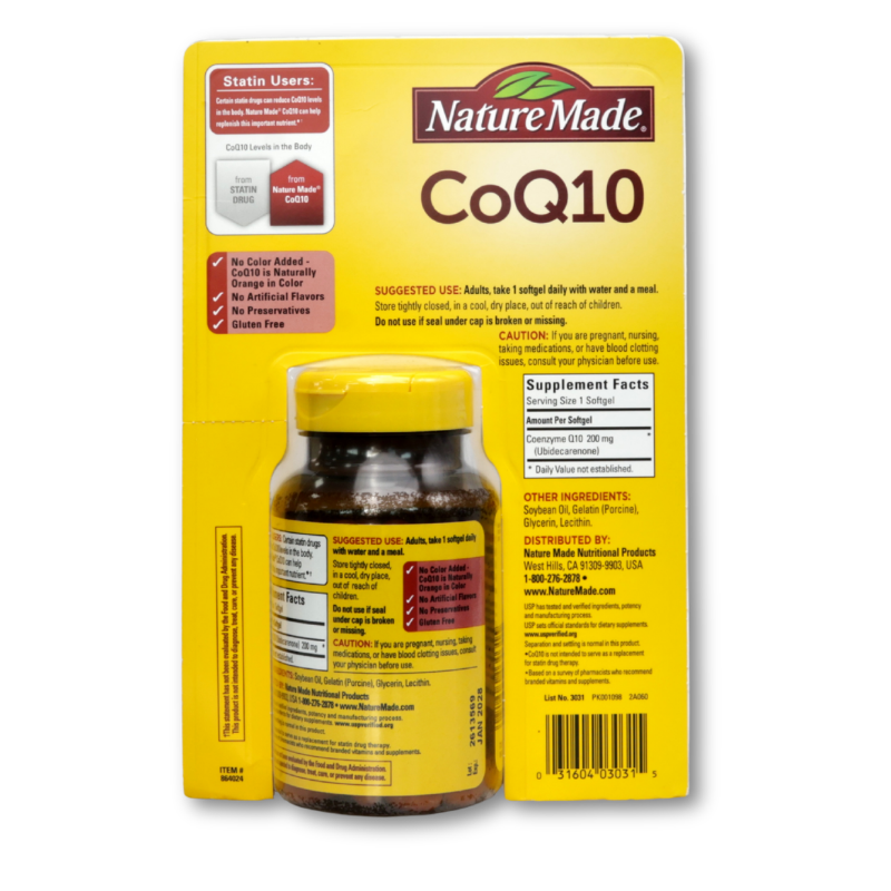 Nature Made CoQ10 200 mg ( 140 Viên)