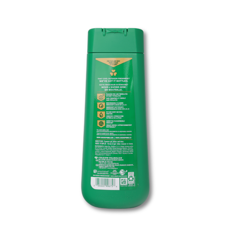 Irish Spring 5 In 1 Body Wash + Shampoo, 20 0z