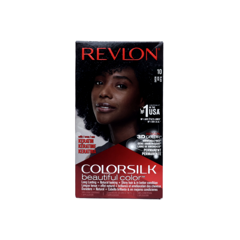 REVLON COLORSILK 3D 1N BLACK-NO.10