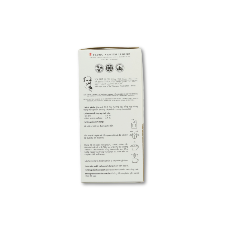 CA PHE TRUNG NGUYEN PHIN GIAY VIETNAMESE BLEND 100G