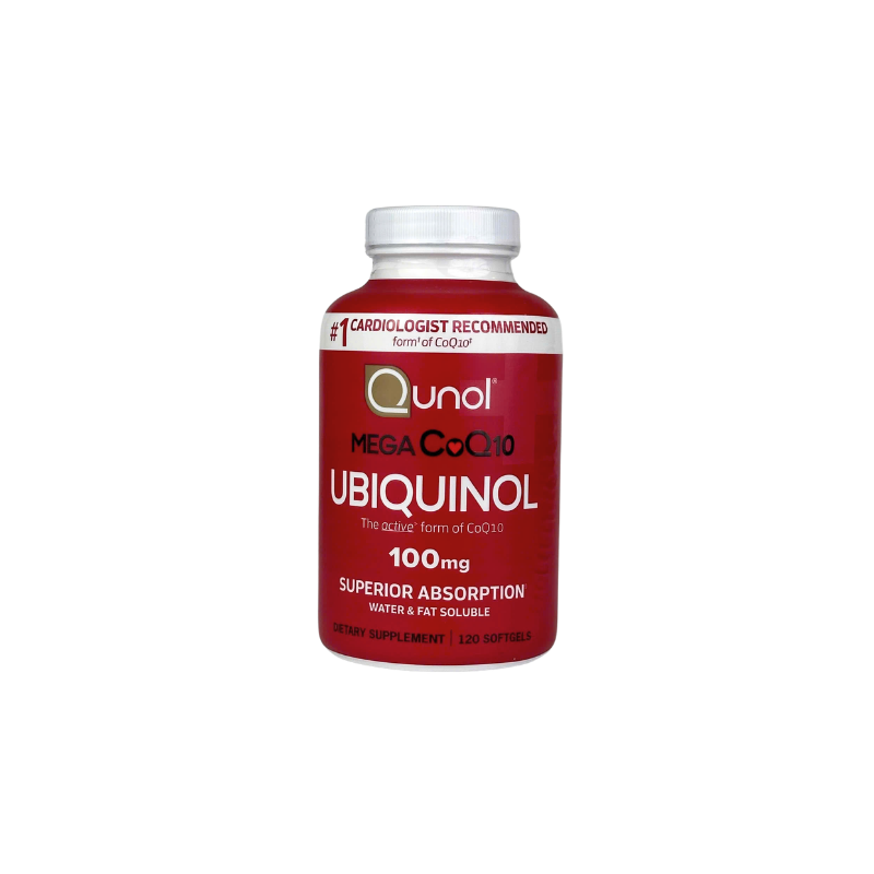 Qunol Mega CoQ10 Ubiquinol 100 mg., 120 Softgels