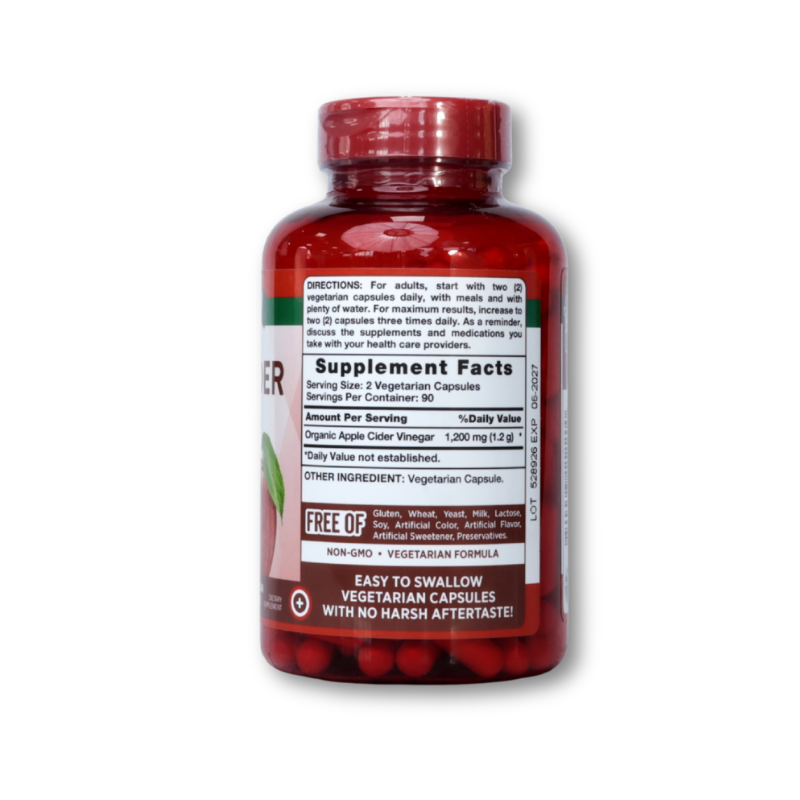Nature's Truth Apple Cider Vinegar  (180 viên )