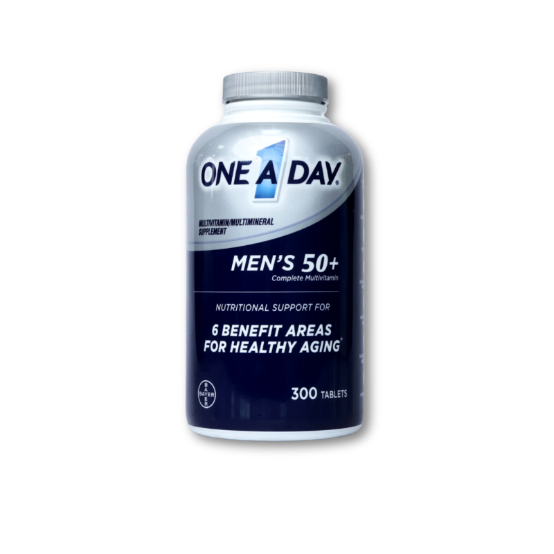 One A Day For Men 50+ 300 Tablets (300 VIÊN)
