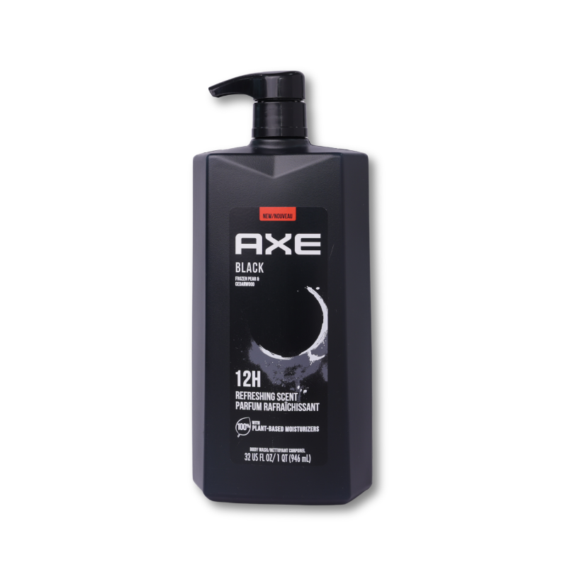 Axe Body Wash Black With Pump 32.0 Oz