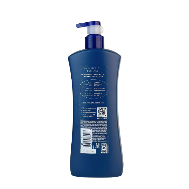 Vaseline Men Cooling Healing Moisture Body Lotion 20.3oz