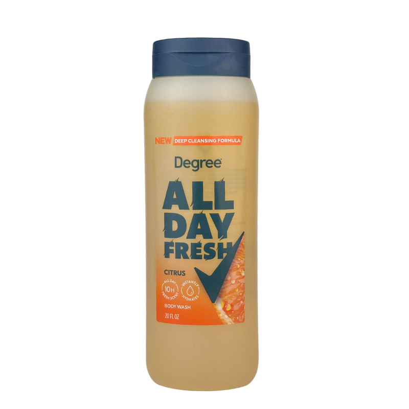Degree Body Wash Fresh Citrus 20oz