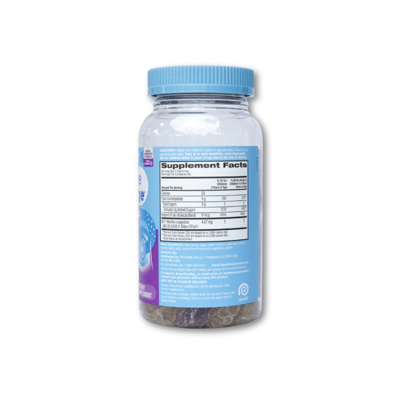 Schiff Digestive Advantage Probiotic, 120 Gummies