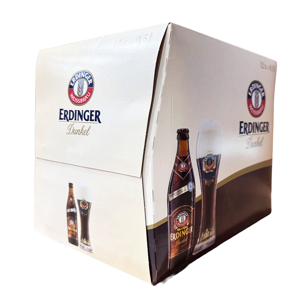 Erdinger Dunkel Beer Bottle 12x500ml