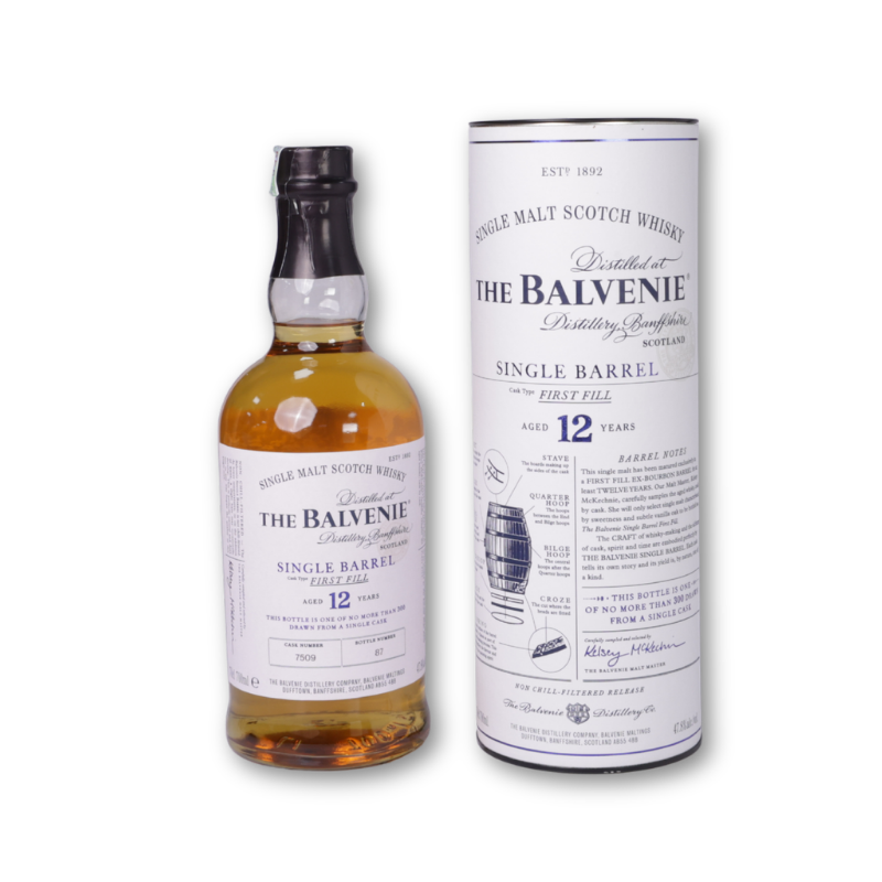 The Balvenie 12YO Single Barrel First Fill GBX 70cl