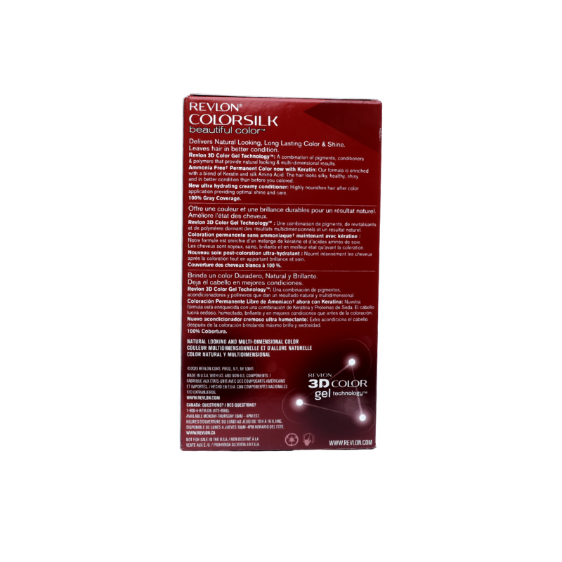REVLON COLORSILK 3D 3RB MAHOGANY BROWN-NO.32