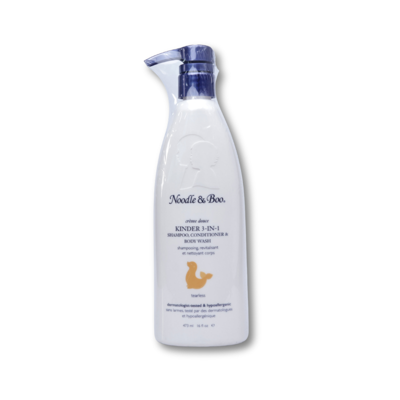 Noodle&Boo Kinder 3-in-1 Crème Douce Shampoo, Conditioner & Body Wash 16 oz