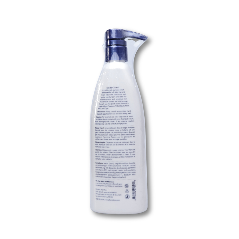 Noodle&Boo Kinder 3-in-1 Crème Douce Shampoo, Conditioner & Body Wash 16 oz