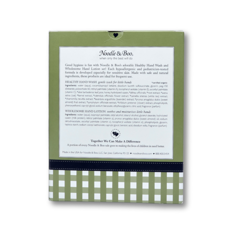 Noodle&Boo Lotion/Hand Wash Gift Set Crème Douce 2/12 oz