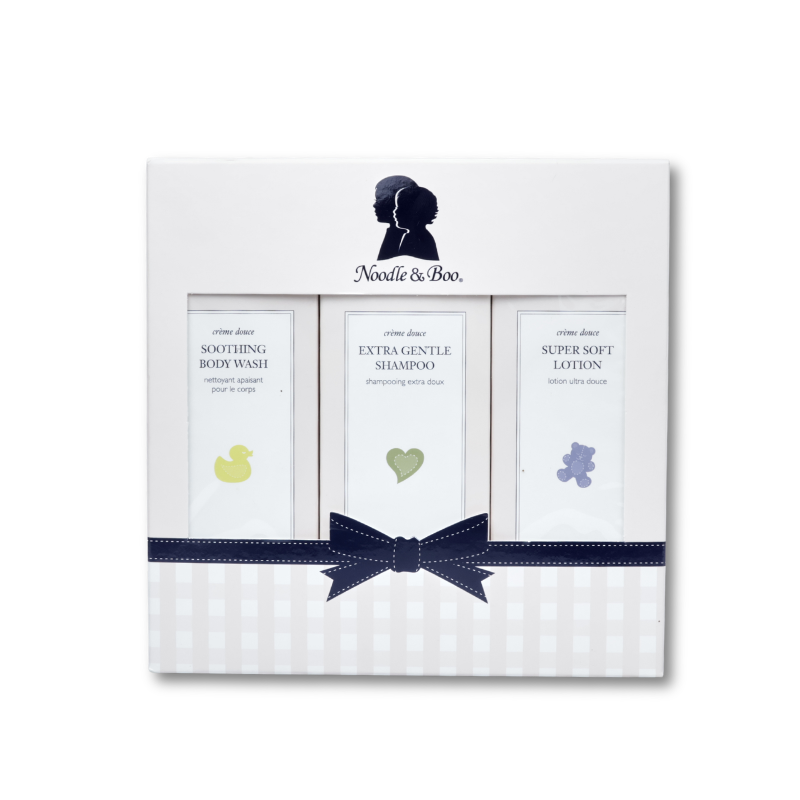 Noodle&Boo Starter Baby Gift Set (Shampoo+body wash+Lotion) 3/8 oz