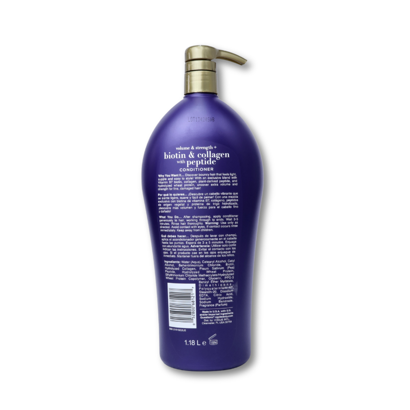 OGX BIOTIN & COLLAGEN CONDITIONER 40 oz