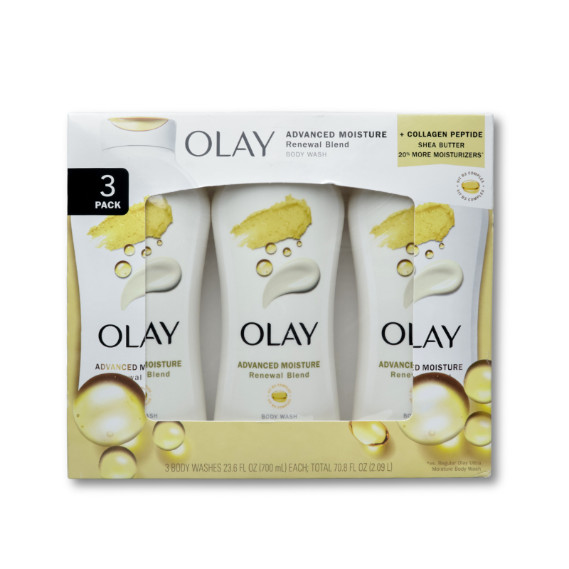 Olay Ultra Moisture Plus Body Wash 23.6oz/3pk