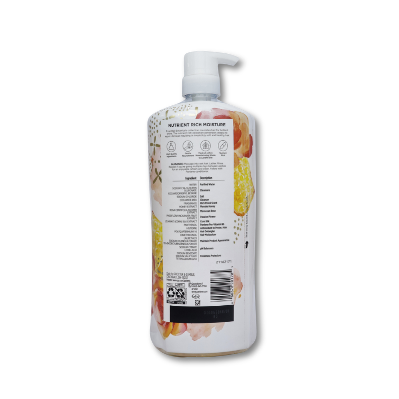 Pantene Moroccan Rose & Manuka Honey  shampoo 38.2oz