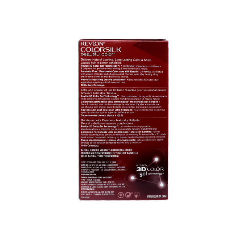 REVLON COLORSILK 3D 5A LIGHT ASH BRWN-NO.50