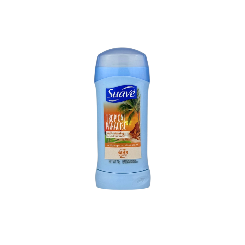 Suave Invisible Solid Tropical Paradise  2.6oz