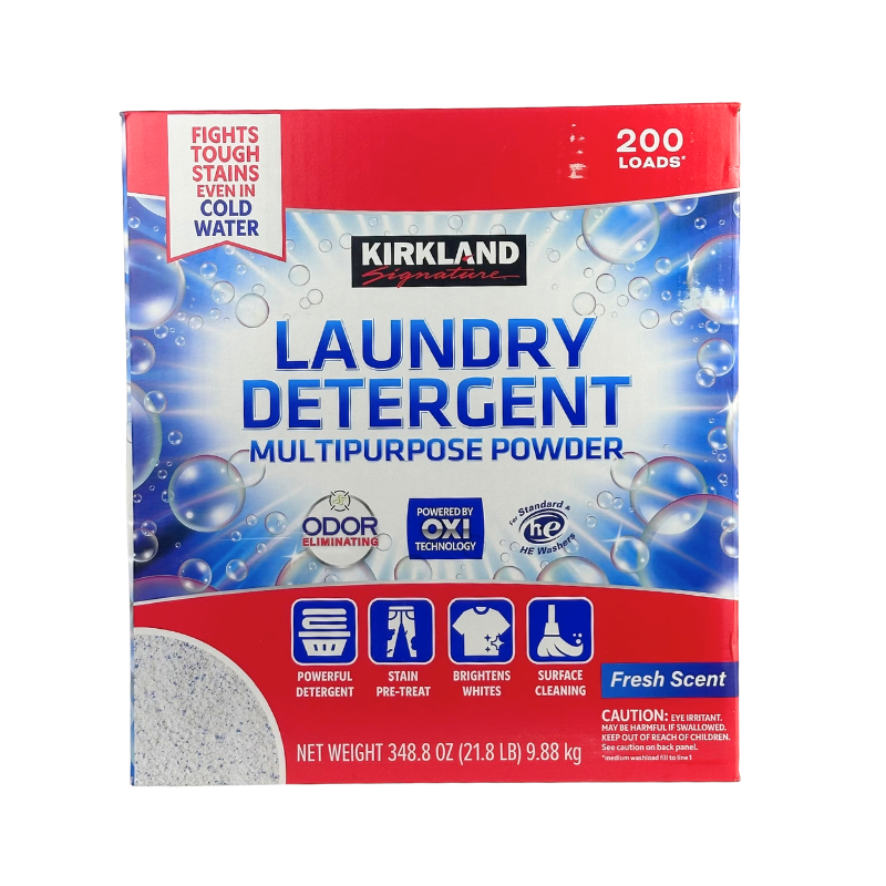 Kirkland Signature Laundry Detergent Powder, 21.8lb