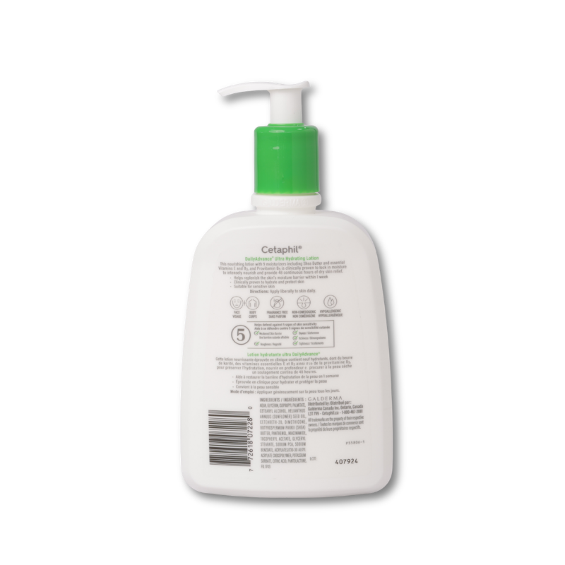 Cetaphil Daily Advance Ultra Hydrating Lotoin 473ml