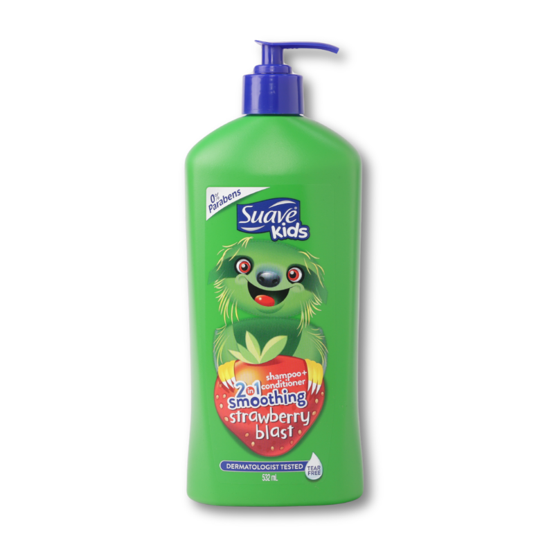 Suave Kids 2N1 Sp/Cd Strawberry 18 Oz