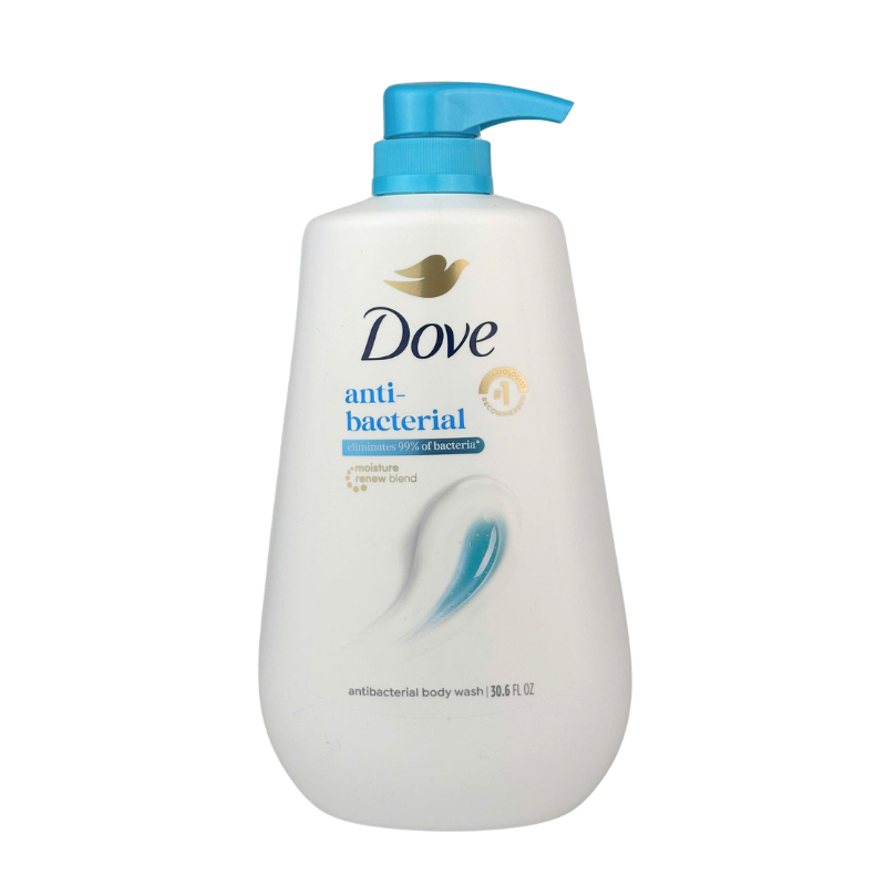 Dove Body Wash Care + Protect With Pump 30.6oz