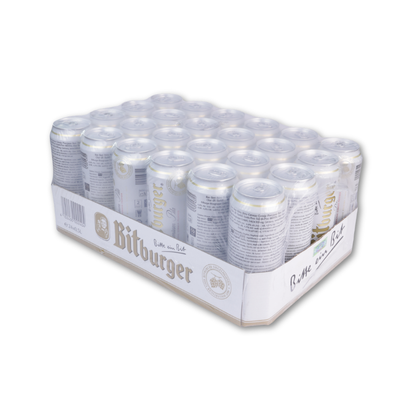 Bitburger Premium Pils Beer Can  24x500ml