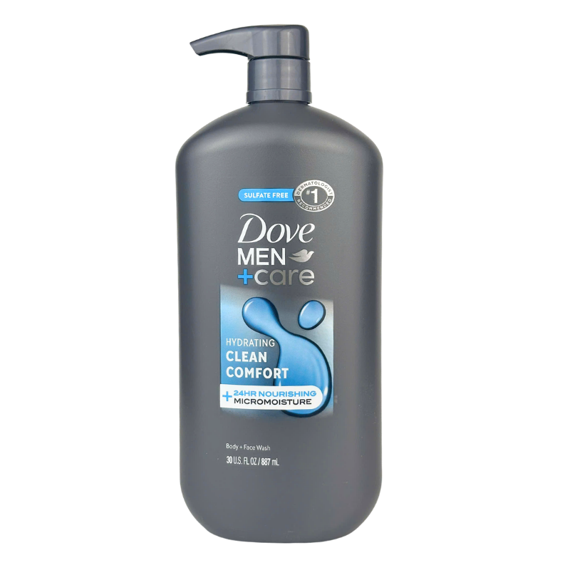 Dove Men + Care Body Wash Clean Comfort 30oz