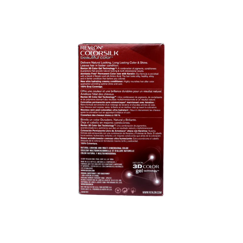 REVLON COLORSILK 3D 5N LT BRWN-NO.51