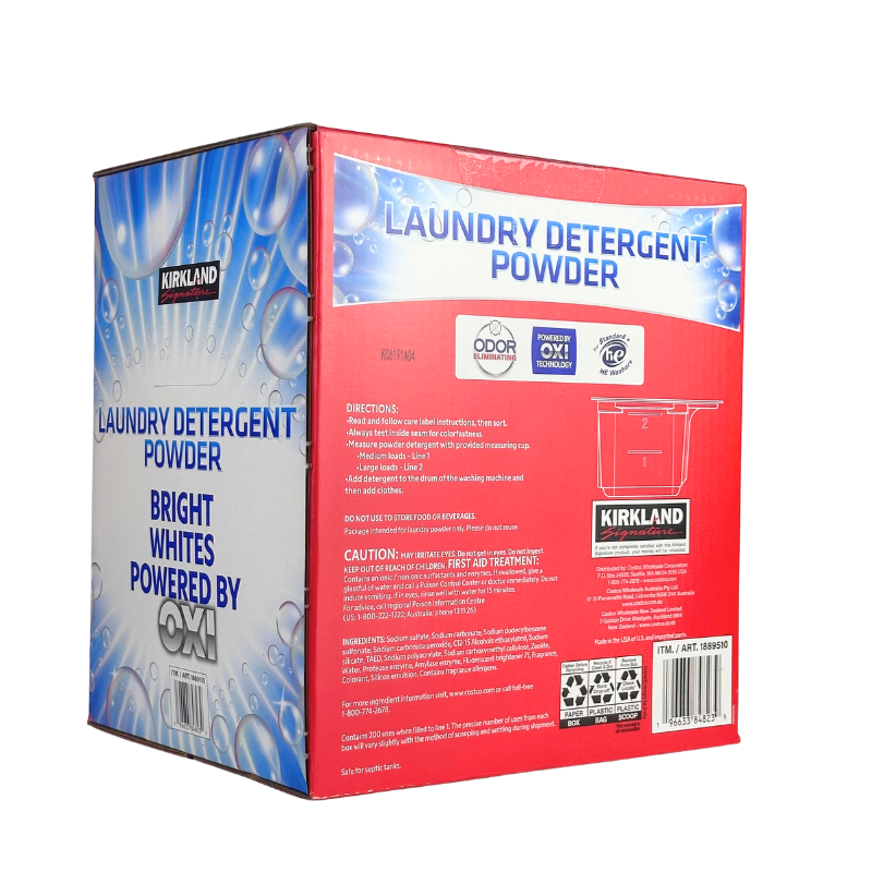 Kirkland Signature Laundry Detergent Powder, 21.8lb