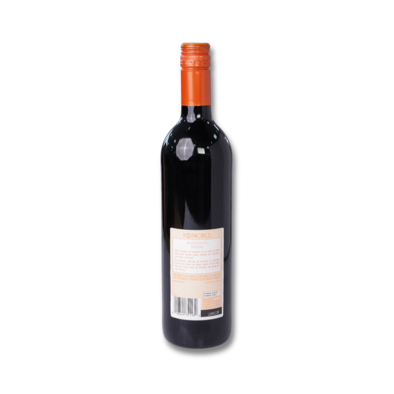BareFoot Cellars Shiraz 75cl