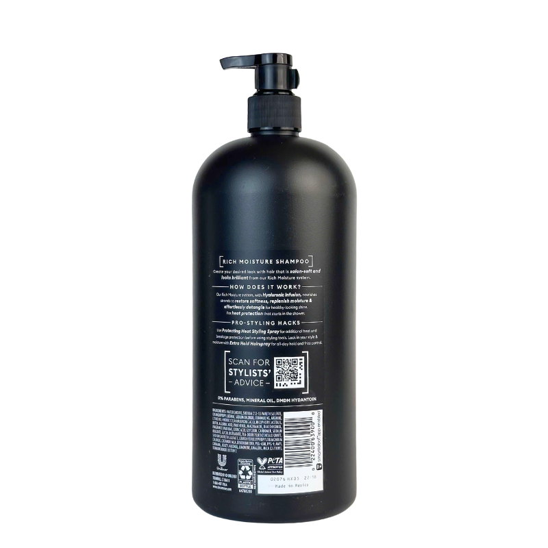 Tresemme Shampoo Moisture Rich With Pump 39oz