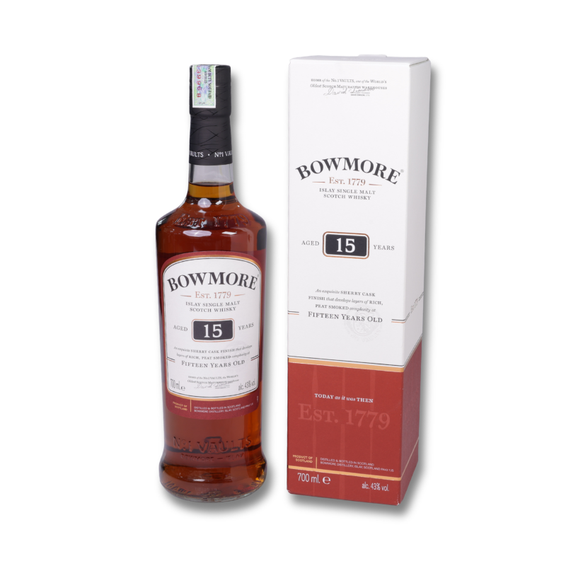 Bowmore 15YO Sherry Cask Finish GBX 70cl