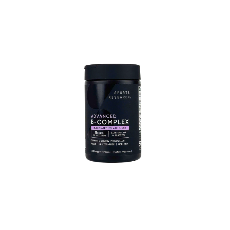Sports Research Vitamin B Complex, 180 Veggie Soft Gels