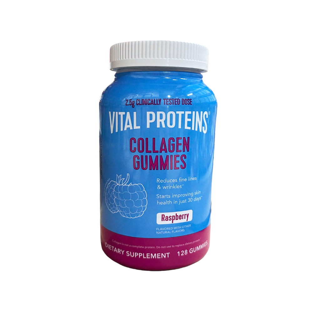 Vital Proteins Collagen Gummies, Raspberry 2/128 Count