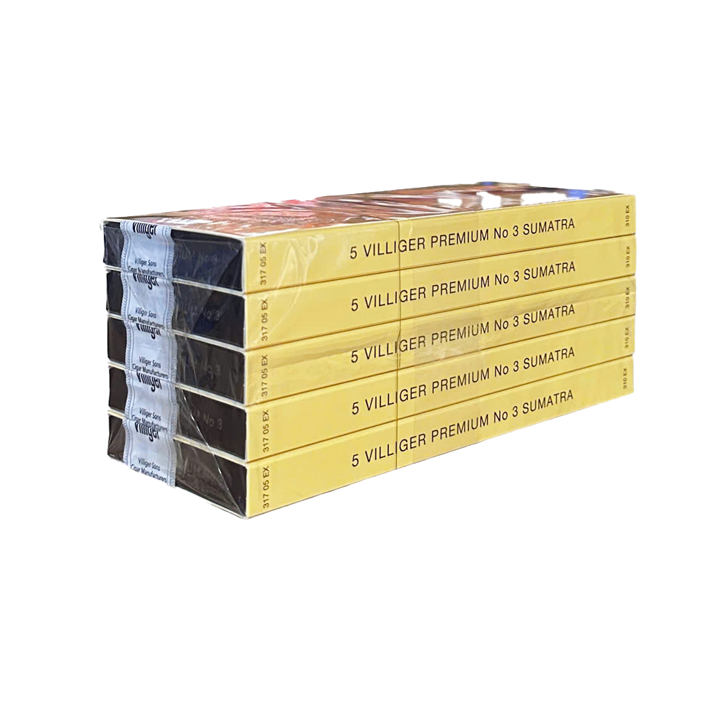 Villiger Premium No.3 Sumatra 5x5's