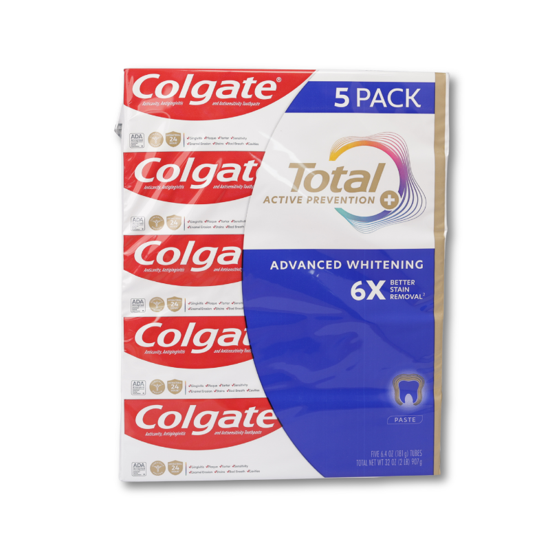 Colgate Total SF Advanced Whitening Toothpaste 5/6.4oz