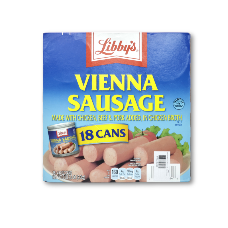 Libby's Vienna Sausage 18/4.6 oz ( hộp 18 lon)