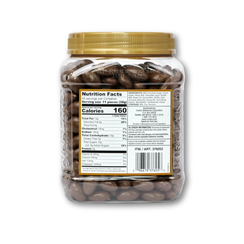 Ks Choco, Milk Choco Almonds 48Oz