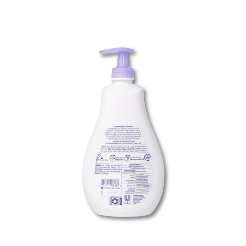 Dove Baby Body Wash Calming Moisture 20.0 Oz