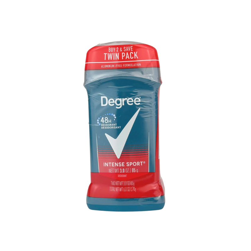 Degree Deodorant Stick Intense Sport (2Pack/3oz )