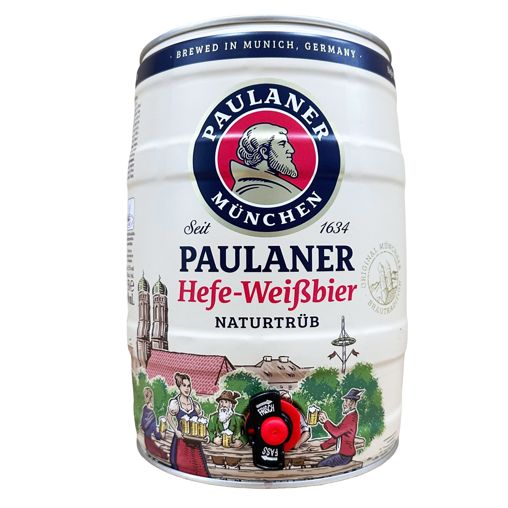 Paulaner Weissbier Beer Keg 5L