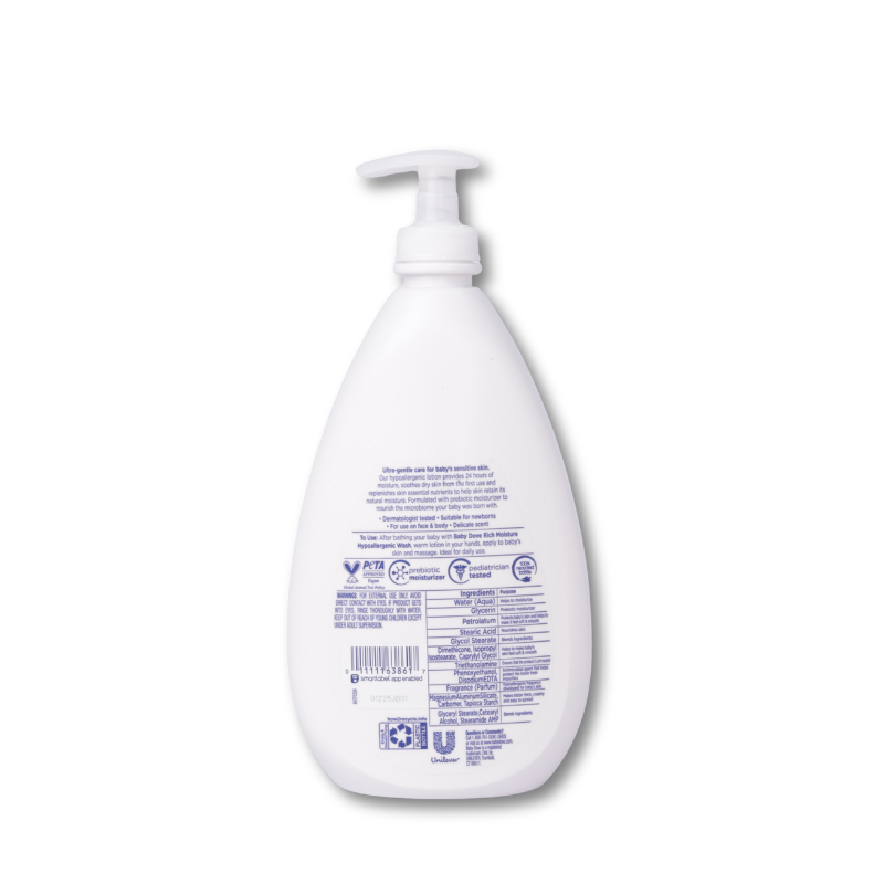 Dove Baby Lotion Rich Moisture 20.0 Oz