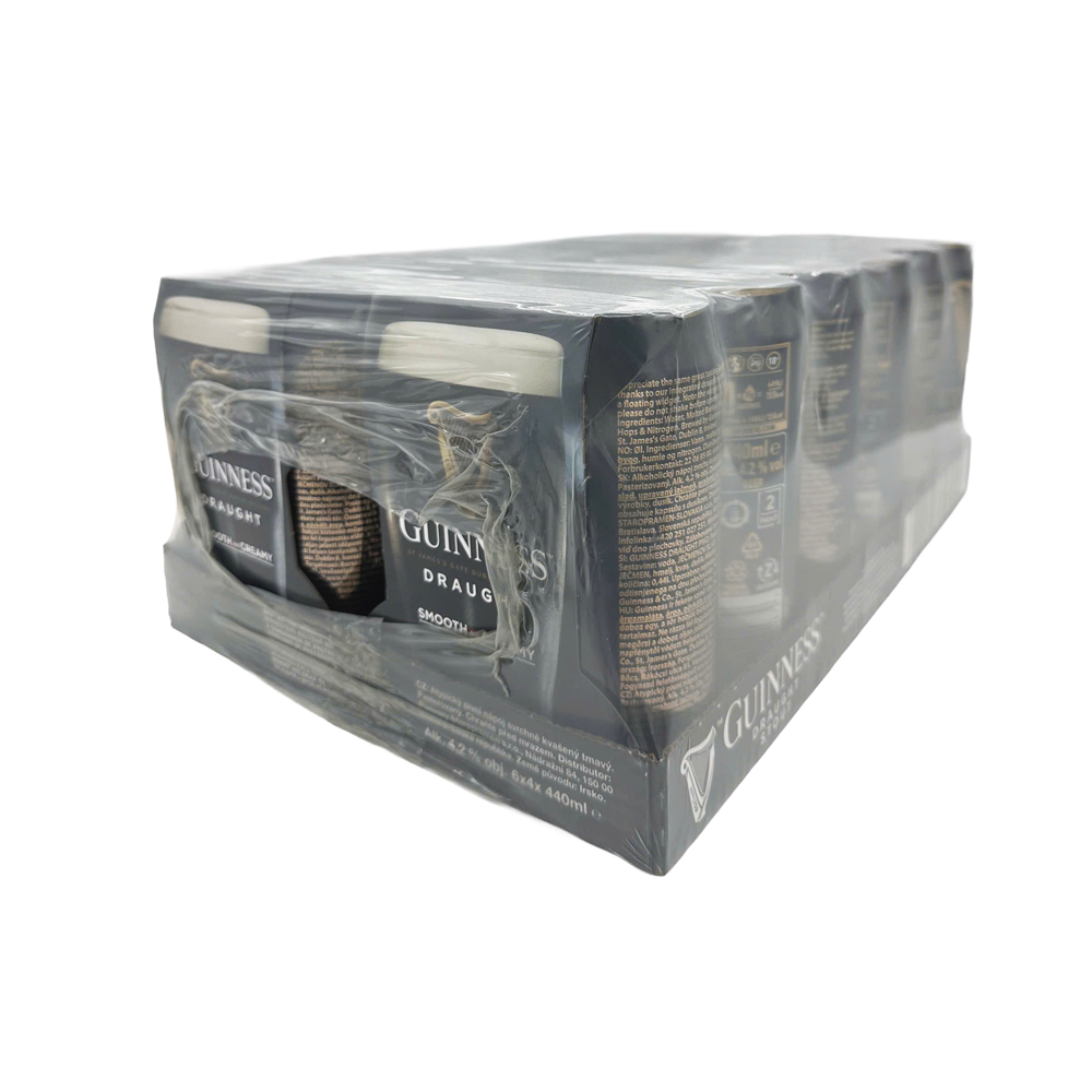 Guinness Draught Beer Can 24x440ml
