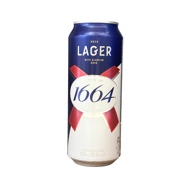 Kronenbourg 1664 Beer Cans 24x50cl