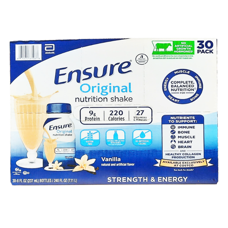 Ensure Original Nutrition Shake  Vanilla 30/8oz